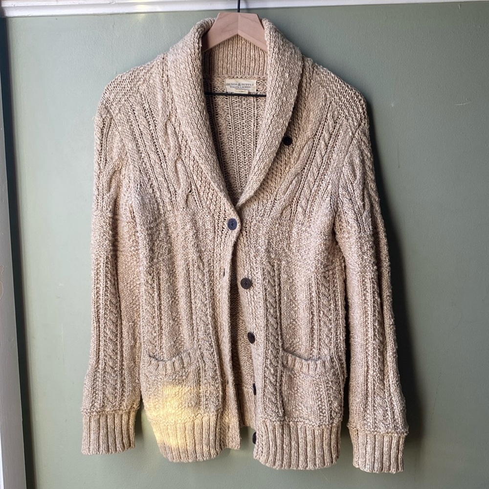 Denim & Supply Ralph Lauren cardigan chunky sweater